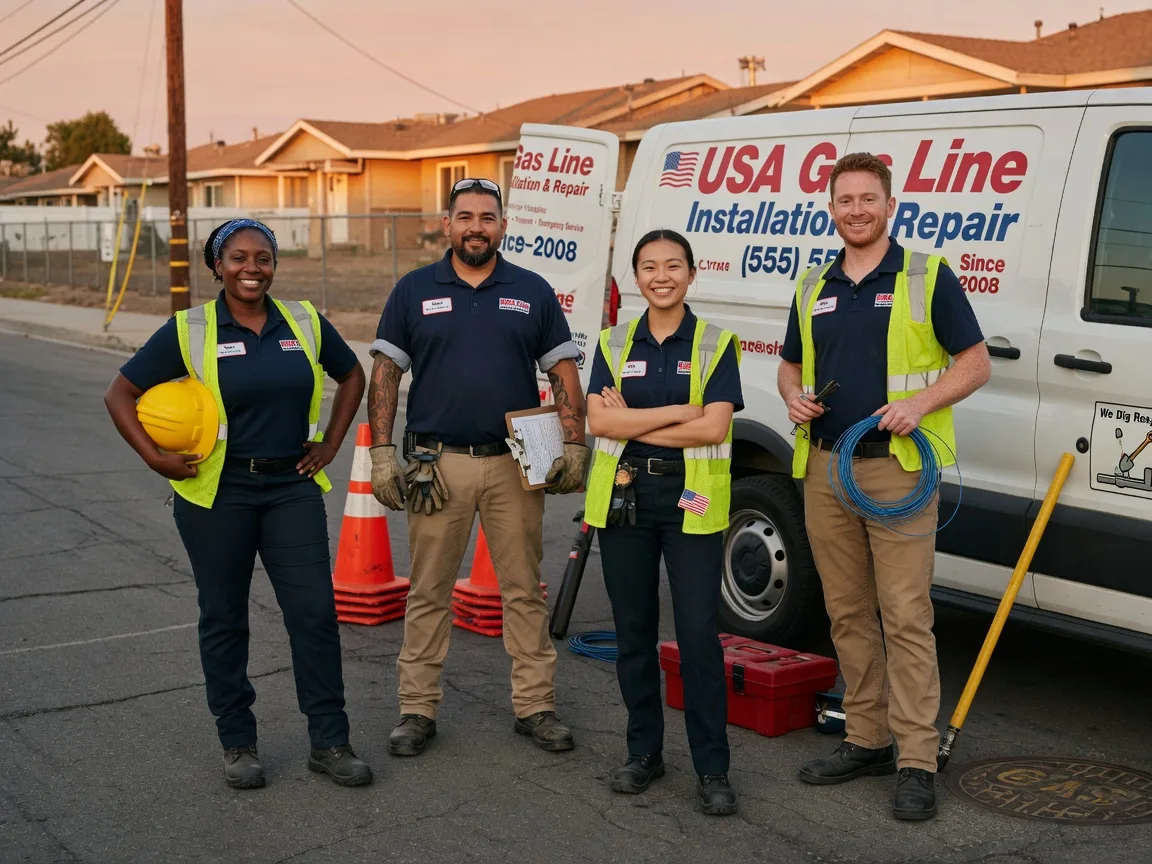Gas Line Installation company in Brenham, TX